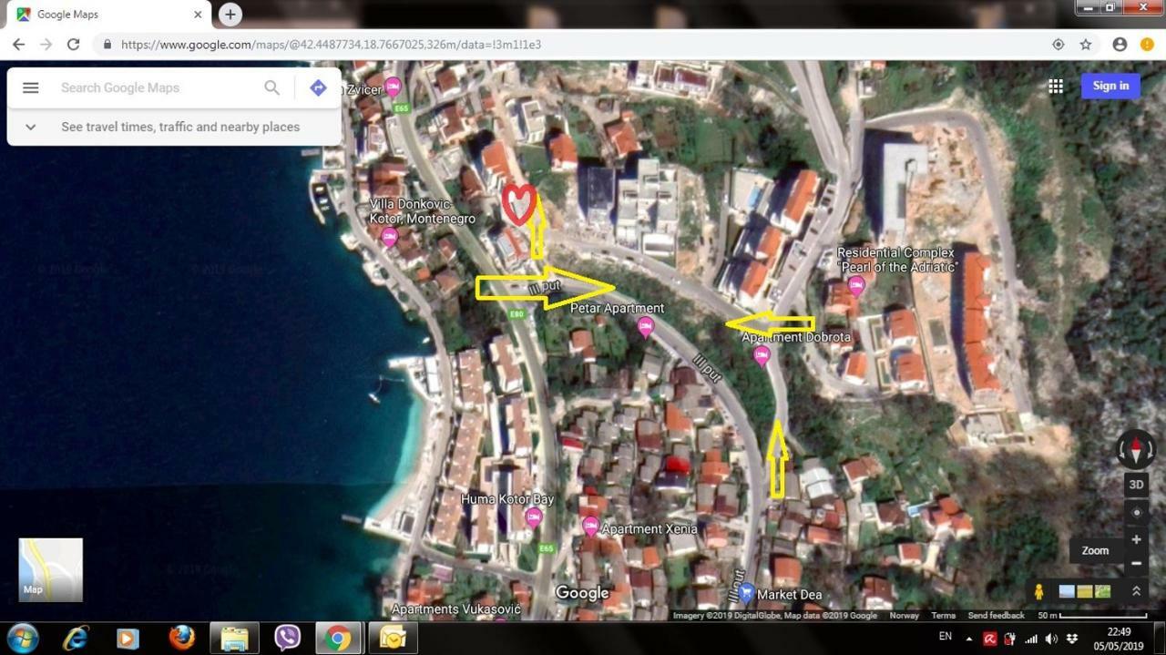 Absolute Apartman Kotor Dış mekan fotoğraf